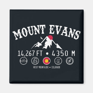 Imán Selva Mount Evans 14er - Montañas Colorado
