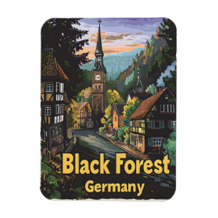 Imán Selva negra Alemania