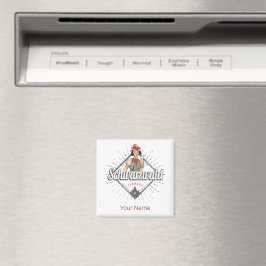 Imán Selva negra Baden-Württemberg Alemania Vintage