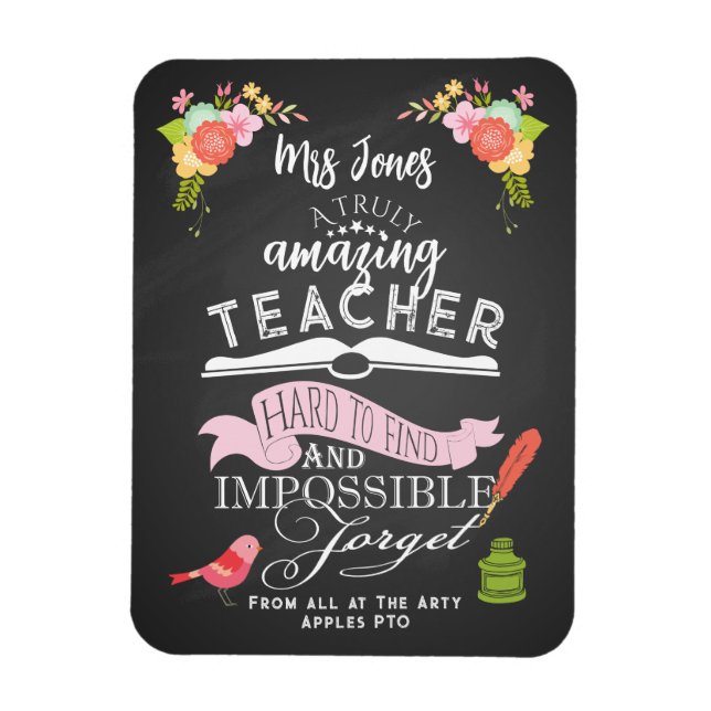 Imán Semana de la apreciación del profesor verdaderamen (Vertical)