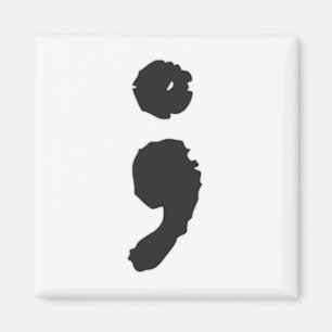 Imán Semicolón; Depresión Y Sensibilización Sobre El Su