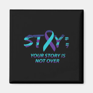 Imán Semicolón Sensibilización sobre el suicidio Salud 