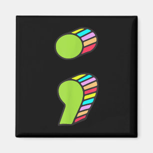 Imán Semicolón T, Prevención Del Suicidio, Está Bien Qu