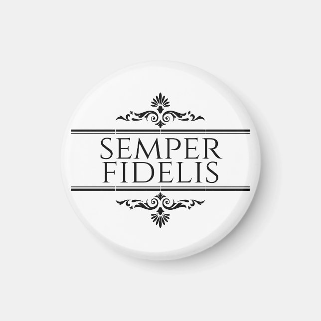 Imán Semper Fidelis (Frente)