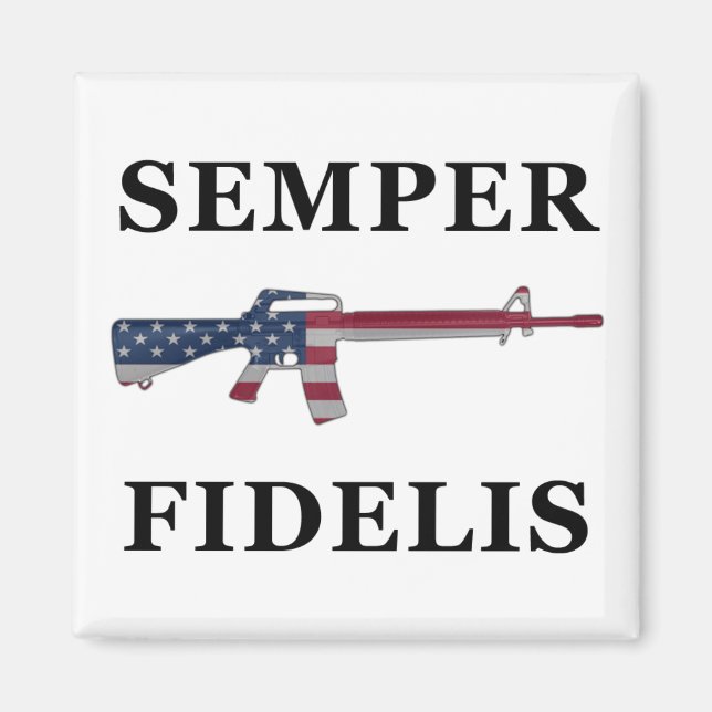 Imán Semper Fidelis M16 Magnet (Frente)