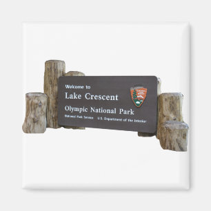 Imán Señal de entrada al Parque Olímpico Nacional Lake