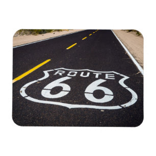 Imán señal de la carretera Ruta 66, Arizona