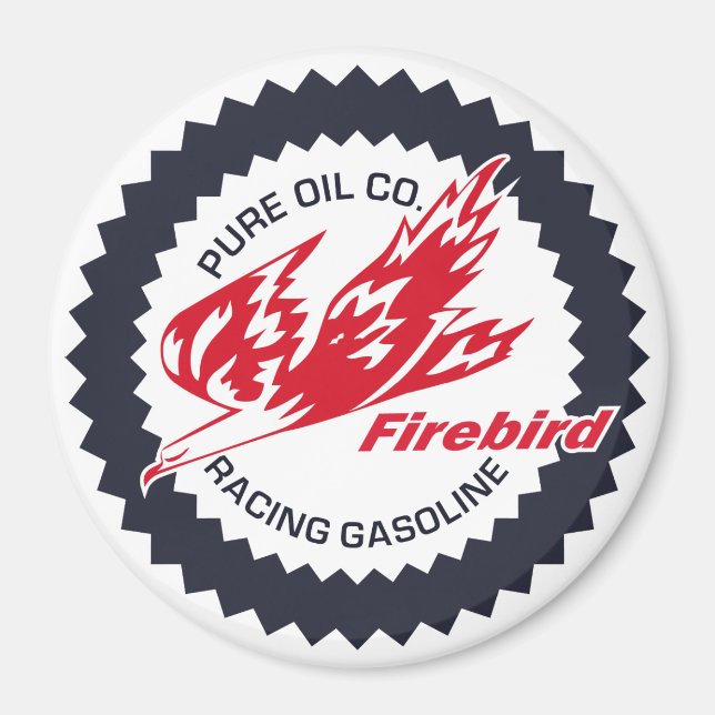 Imán Señal de la cosecha de Gasolina de Pure Firebird C (Frente)