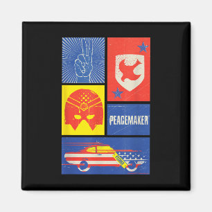 Imán Señal de Pacificador, Escudo, Casco y Coche