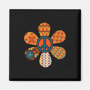 Imán SEÑAL DE PAZ AMO a la sala de disfraces Groovy Hip