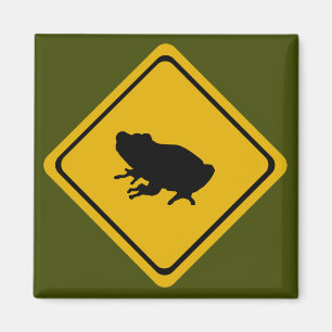 Imán señal de ruta de rana
