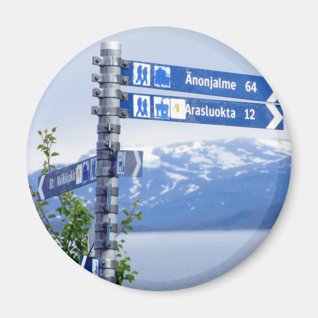 Imán Señal de Staloluokta (Frente)