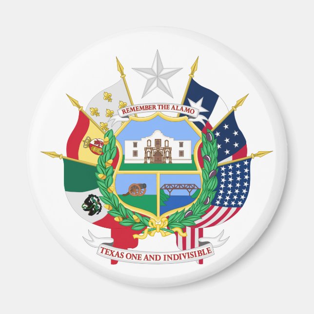 Imán Señal de Texas (Frente)