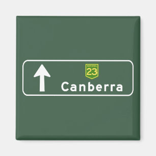 Imán Señal de tráfico de Canberra, Australia
