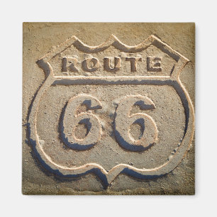 Imán señal histórica de la ruta 66, Arizona