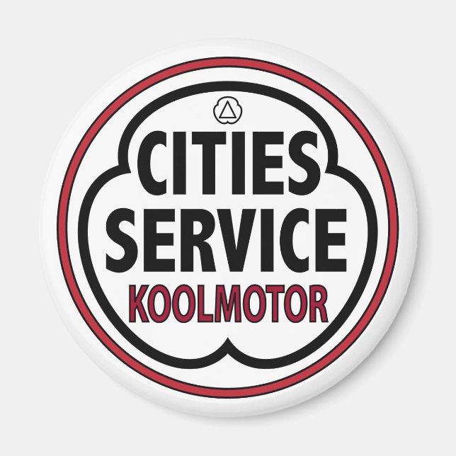 Imán Señal koolmotora del servicio de ciudades antiguas (Frente)