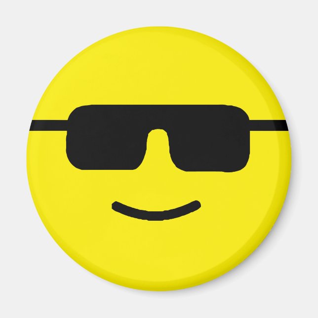 Imán Sencilla Guay Shades Amarillo (Frente)