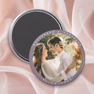 Imán Sencilla Y Elegante Matrimonio Fotográfico De Pare