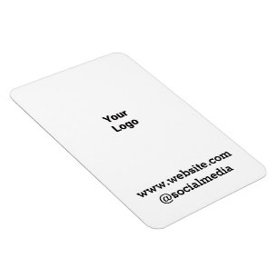 Imán Sencillo logo de personalizado minimalista elegant