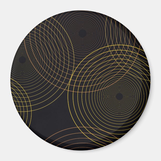 Imán Sencillo, moderno, fresco, moderno y moderno círcu (Frente)