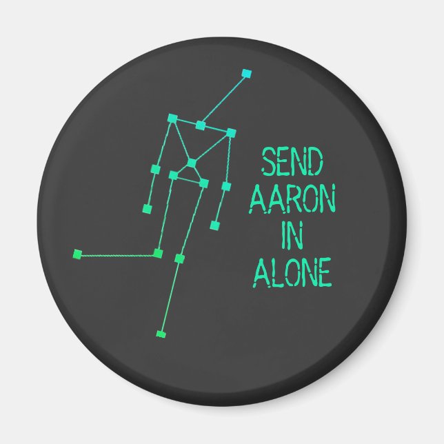 Imán Send Aaron in Alone Magnet Ghost Anomaly  (Frente)