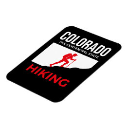 Imán Senderismo en Colorado – El Estado del Centenario