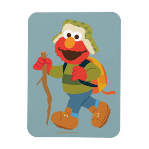 Imán Senderismo en el bosque de Elmo