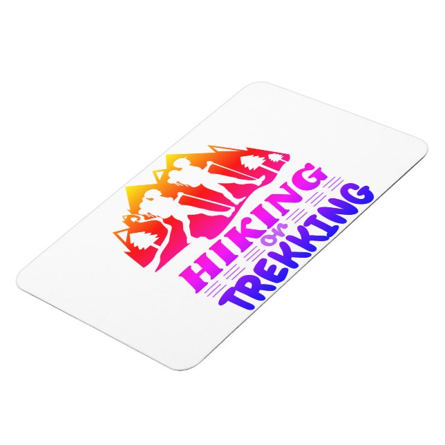 Imán Senderismo o senderismo (Lado Izquierdo)