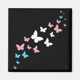 Imán Sendero de la Mariposa del Orgullo Transgénero