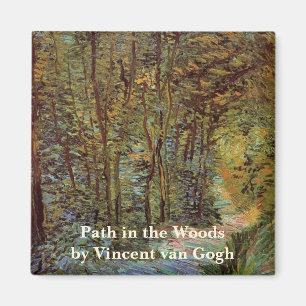 Imán Sendero en el bosque por Vincent van Gogh