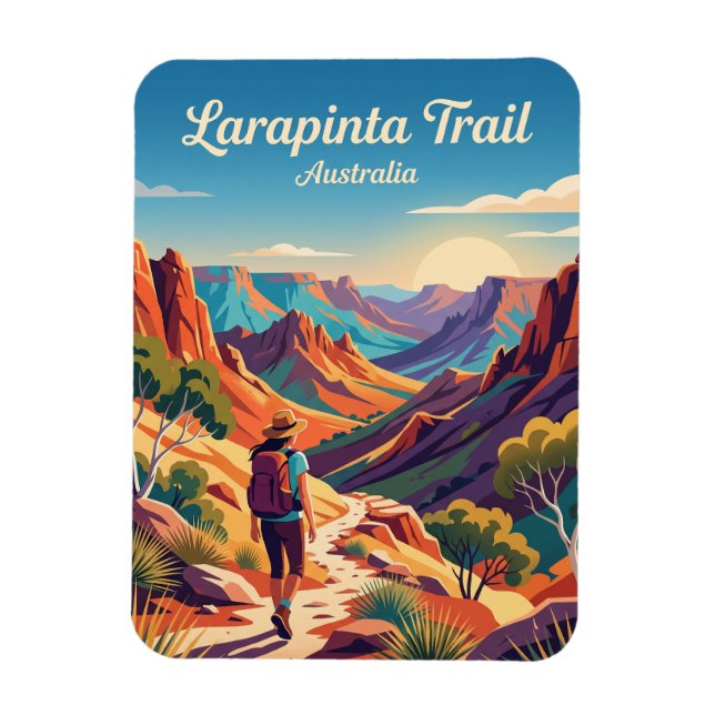 Imán Sendero Larapinta Australia (Vertical)