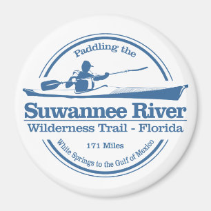Imán Sendero por el río Suwannee