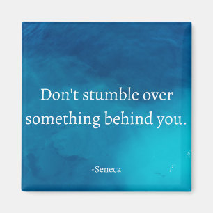 Imán Seneca Stoic Cita Magnet