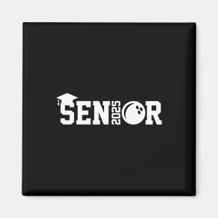 Imán Senior 2025 Bowling Player Cl De 2025 Graduation S