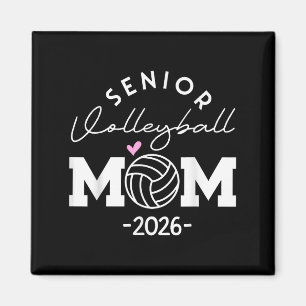 Imán Senior 2026 Cl De 2026 Senior Mom Volleyball Gradu