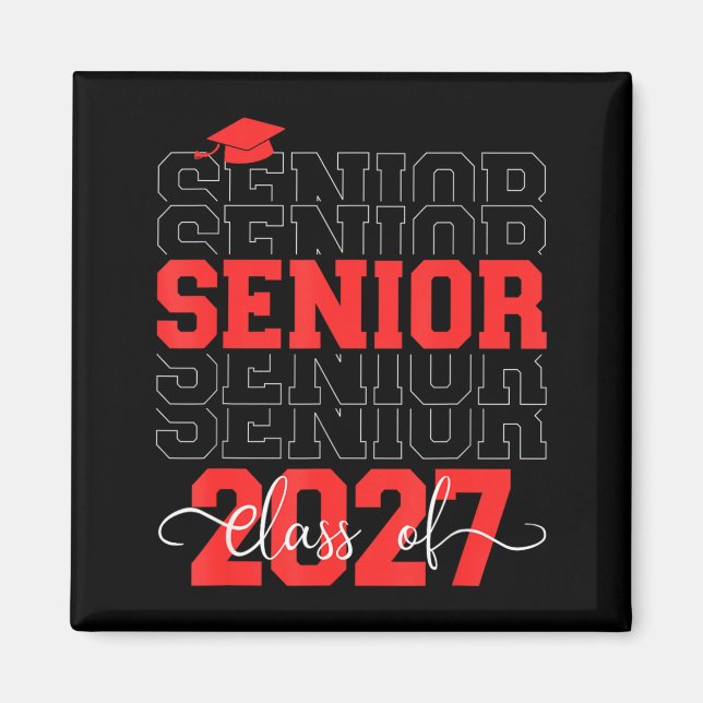 Imán Senior 2027 Clase de 2027 (Frente)