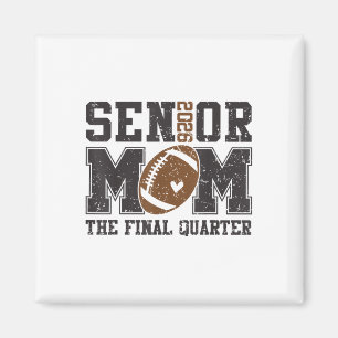 Imán Senior Football Mom Football Mama Game Day Cl Of 2