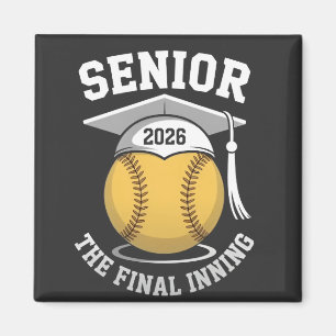 Imán Senior La Graduación Final Inning 2026 De Softball
