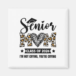 Imán Senior Mom 2026 Cl De 2026 No Llorando Leopardo H