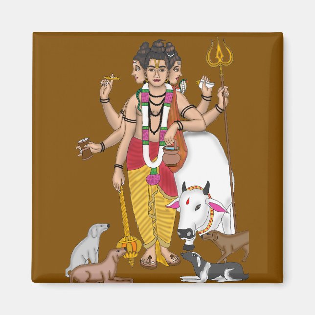 Imán Señor Dattatreya  (Frente)