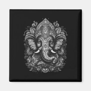 Imán Señor Ganesh, hinduismo, budismo, Dios Elefante, Y