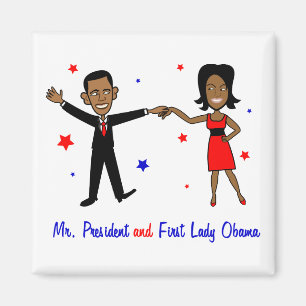 Imán Señor Presidente y Primera Dama Obama