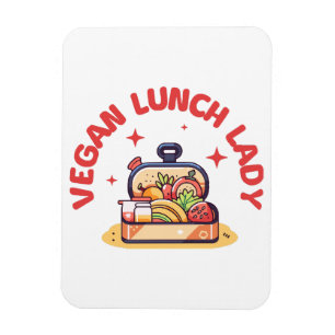 IMÁN SEÑORA ALMUERZO VEGANO