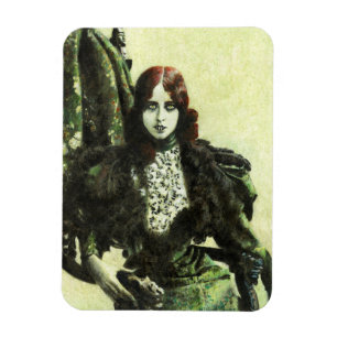 Imán Señora bohemia Vampire Flexible Magnet