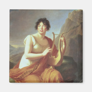 Imán Señora de Stael como Corinne, 1809