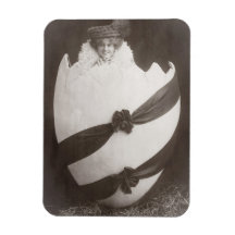 Señora del Huevo de Pascua Vintage