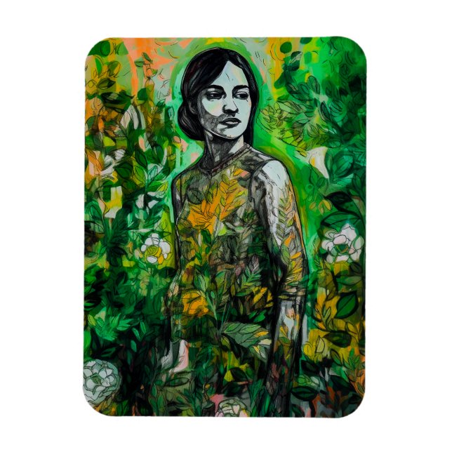 Imán Señora del Misterio (Vertical)
