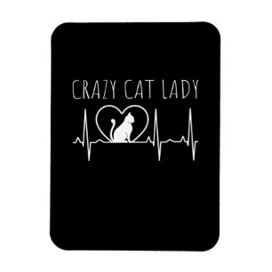 Imán Señora Gatos Locos