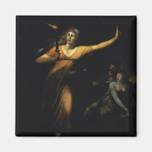 Imán Señora Macbeth Sleepwalking, 1783 (aceite en lona