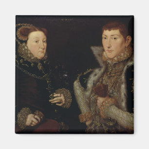 Imán Señora Maria Nevill y su hijo Gregory Fiennes